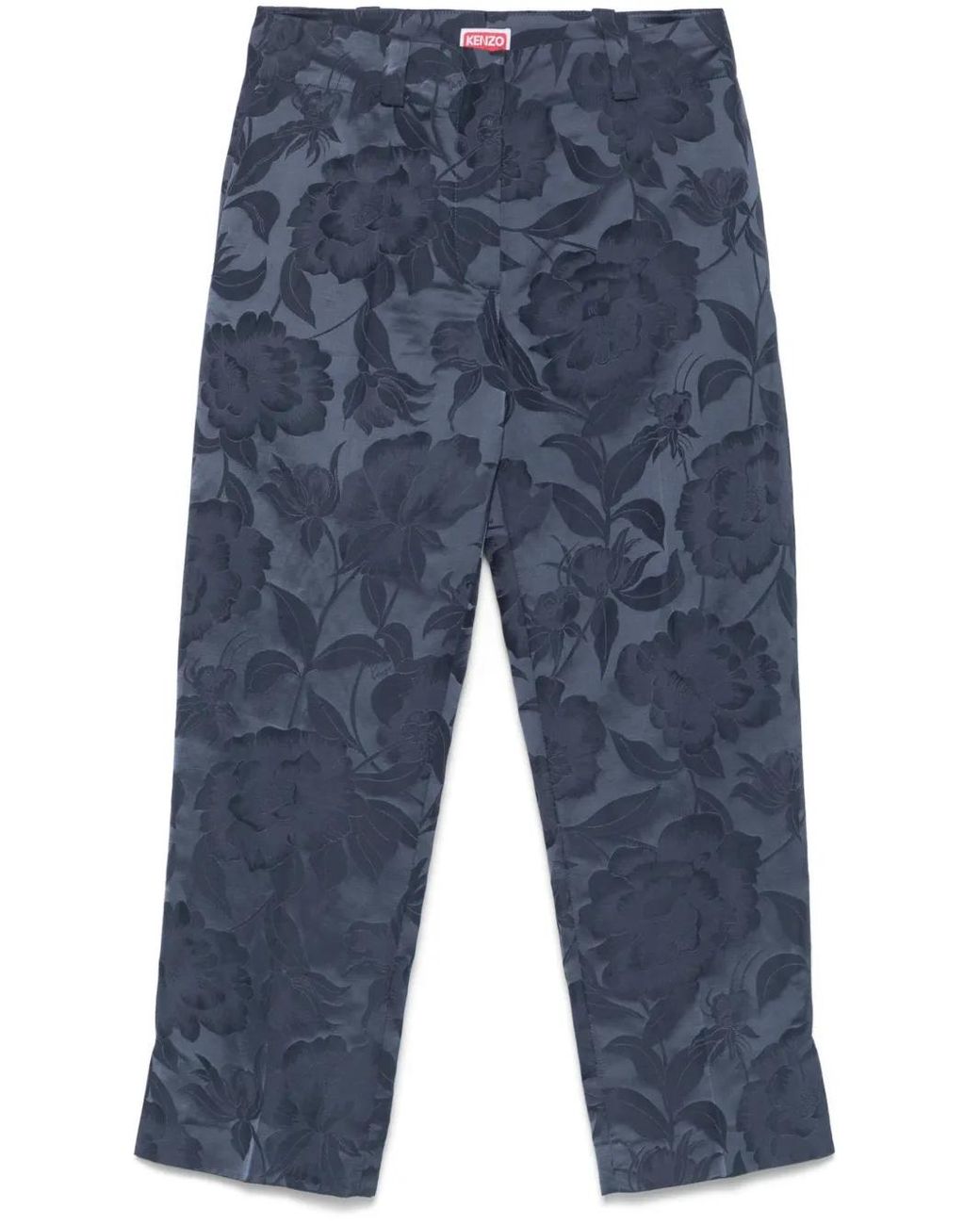 KENZO Blue Peonies Trousers