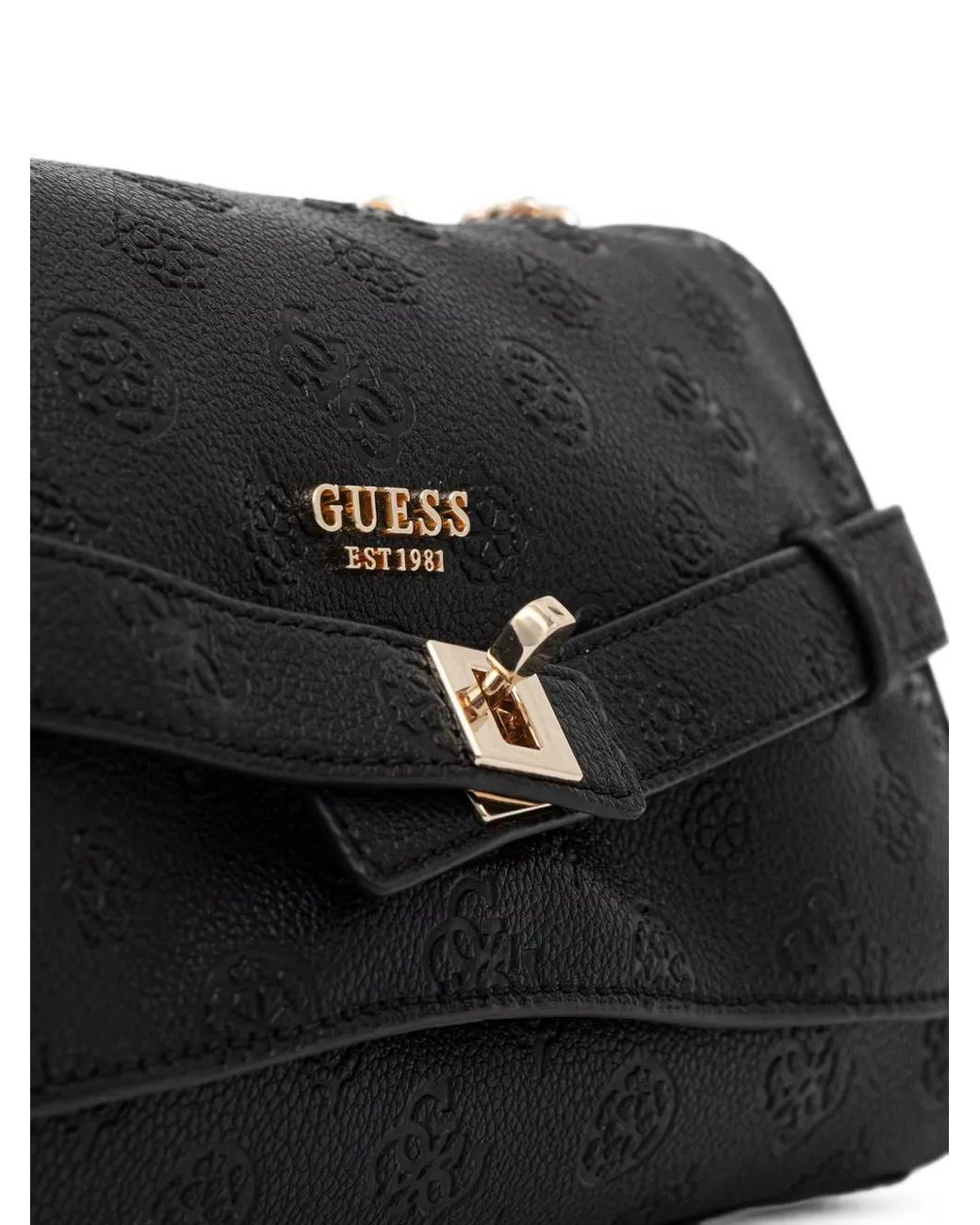 Guess Black Ella Logo Bag
