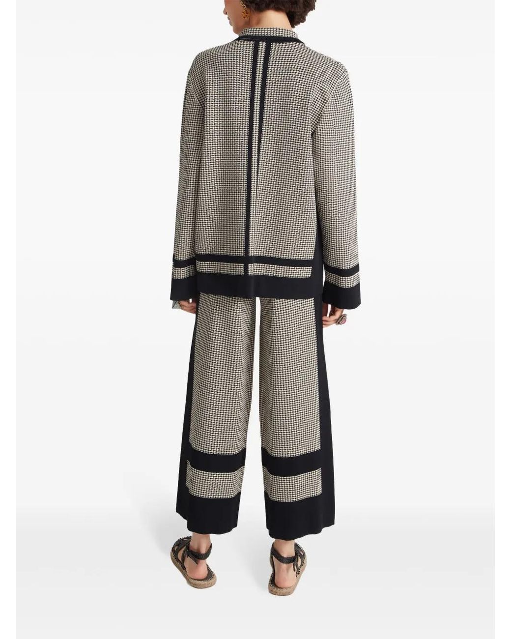 Temperley London Natural Orelie Knit Trousers
