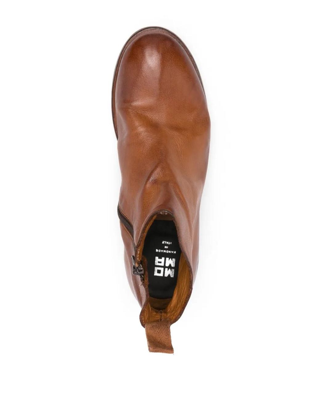 Moma Brown Distressed Boots