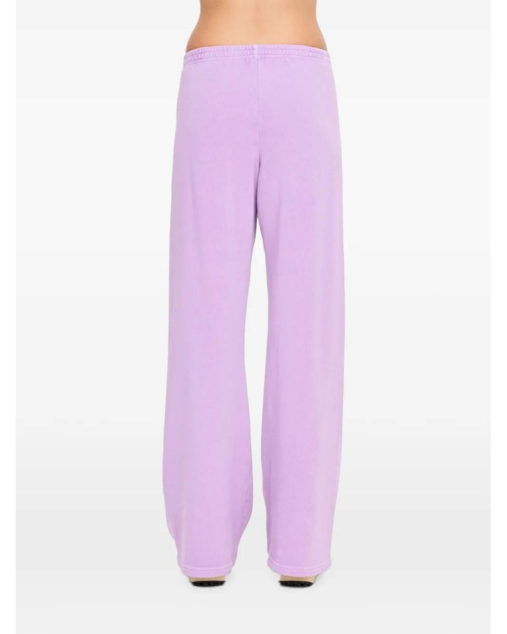 The Upside Purple Soul Cal Wide-Leg Track Pants