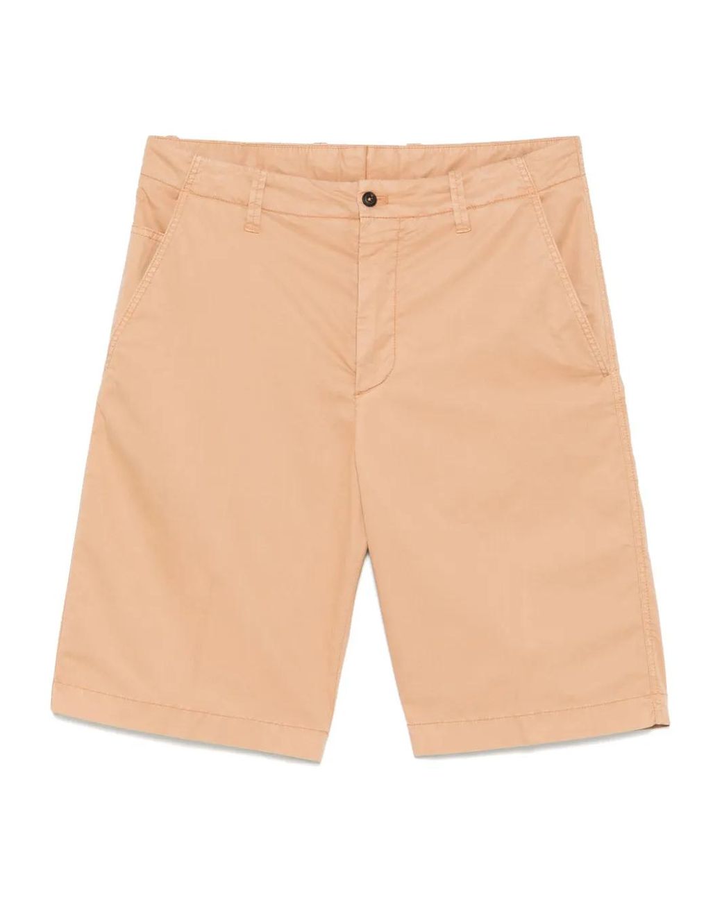 Corneliani Natural Short En Coton Mélangé for men