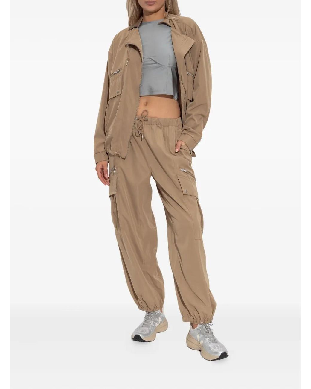 Rethinkit Studios Natural Zip-Fastening Flap-Pocket Jacket