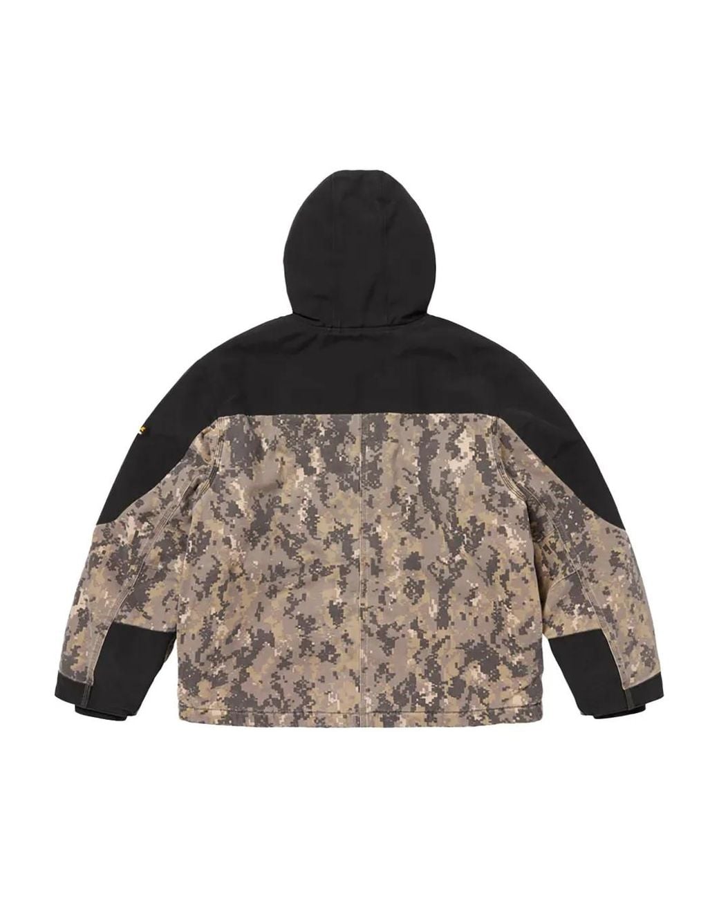 Supreme Black X Dickies Hooded Work Jacket for men