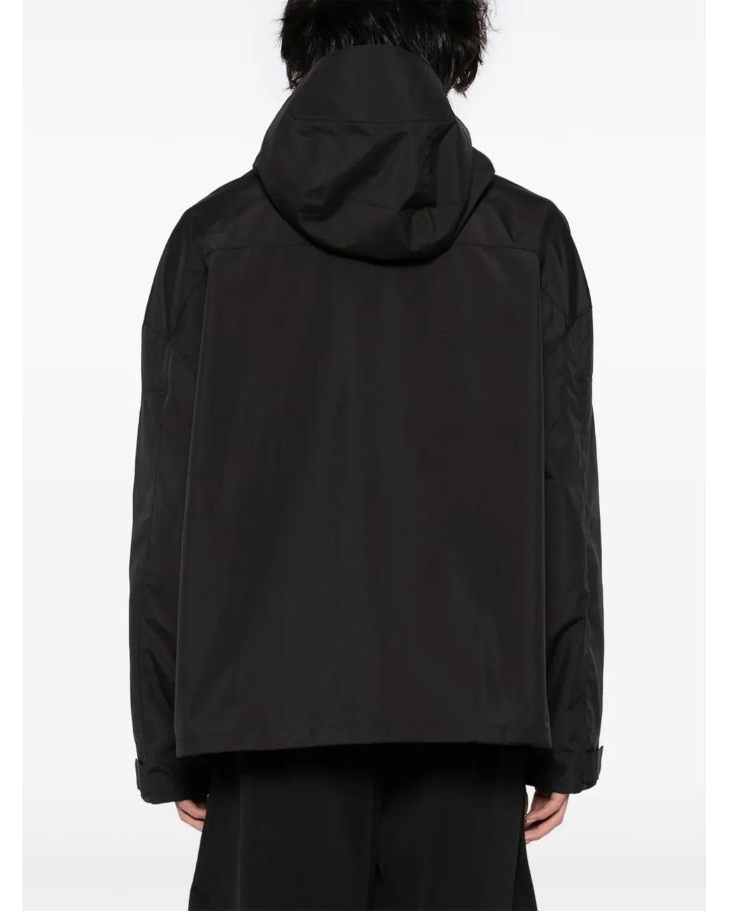 KENZO Black Boke Flower Windbreaker for men