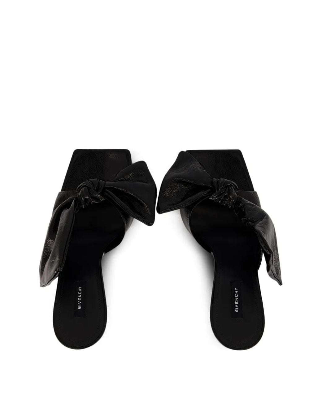 Givenchy Black Boudoir Knot Sandals