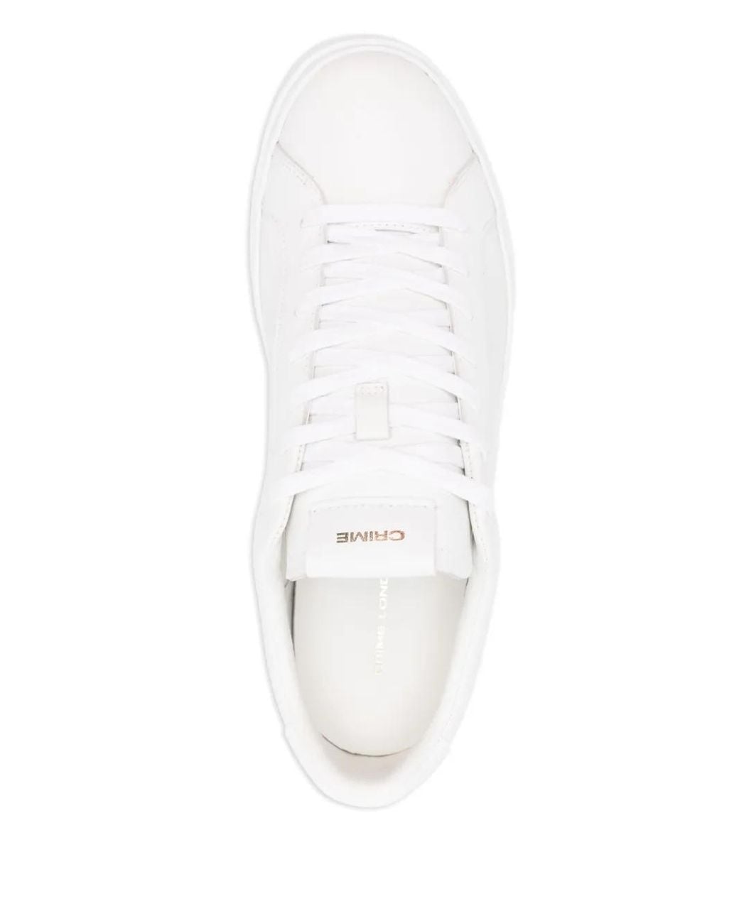 Crime London White Extralight Sneakers for men