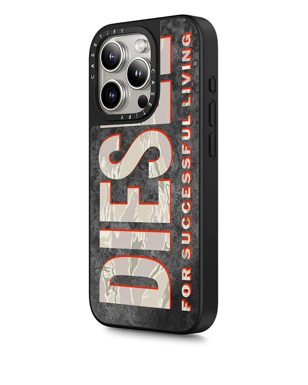 DIESEL X Casetify Moulded Iphone 15 Pro Max Case in Black | Lyst