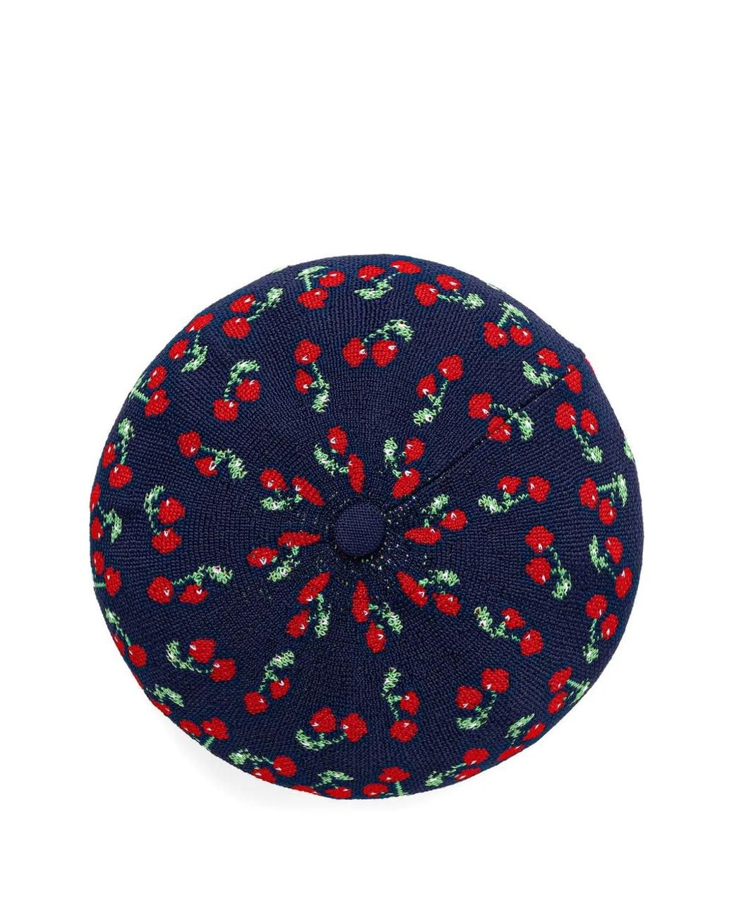 Kangol Blue Tropic Cherry-Pattern Beret
