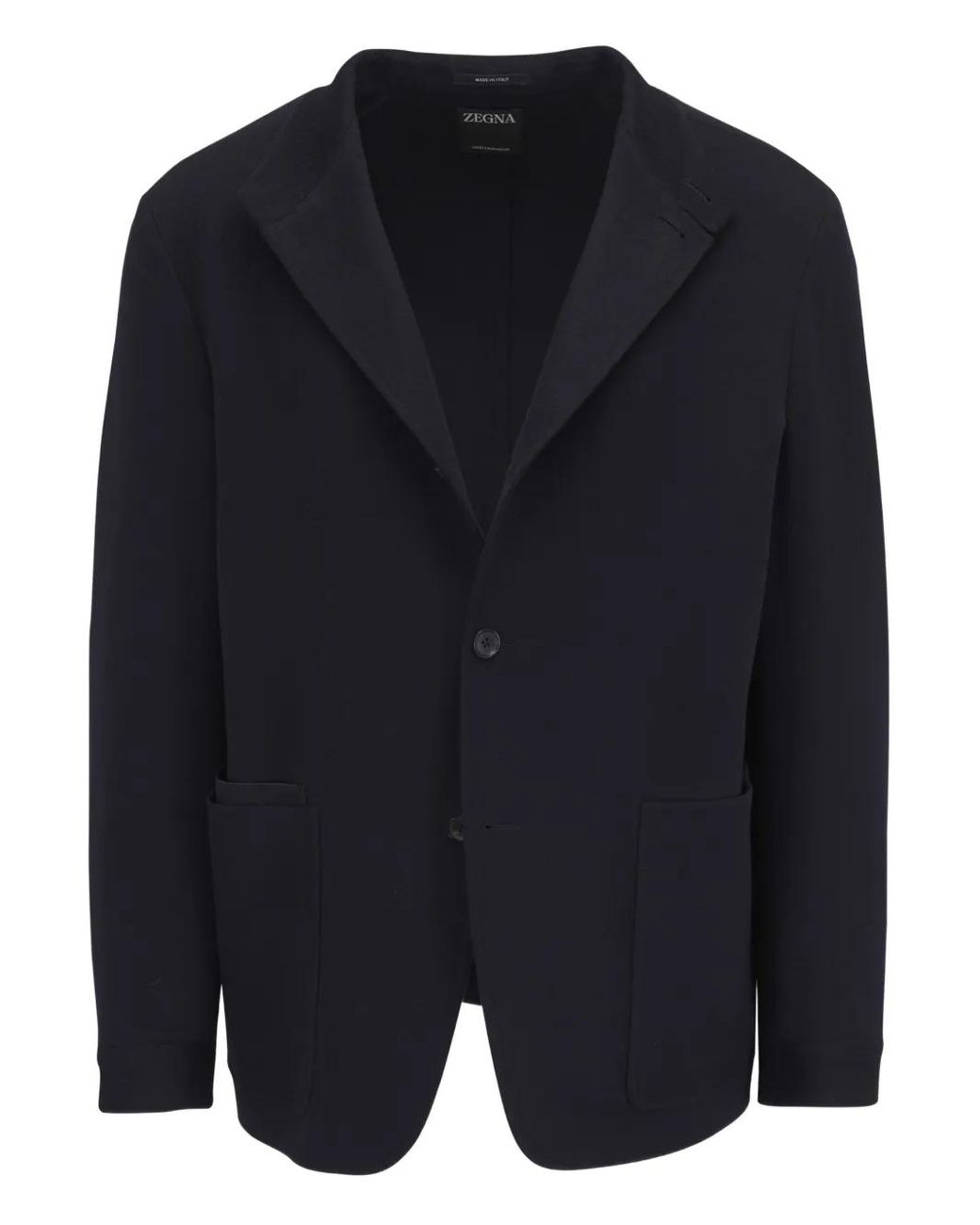 Zegna Blue Cashmere Blazer for men