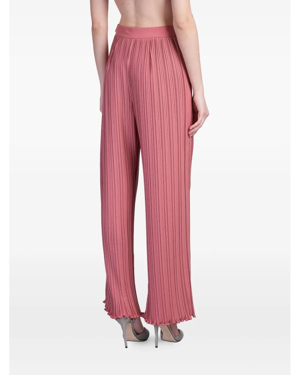 Lanvin High Waist Broeken in het Pink