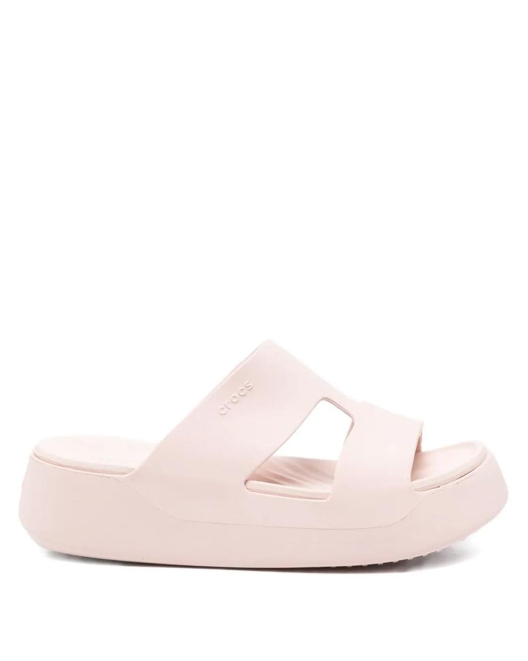 CROCSTM Pink Getaway Double-Strap Platform Sandals