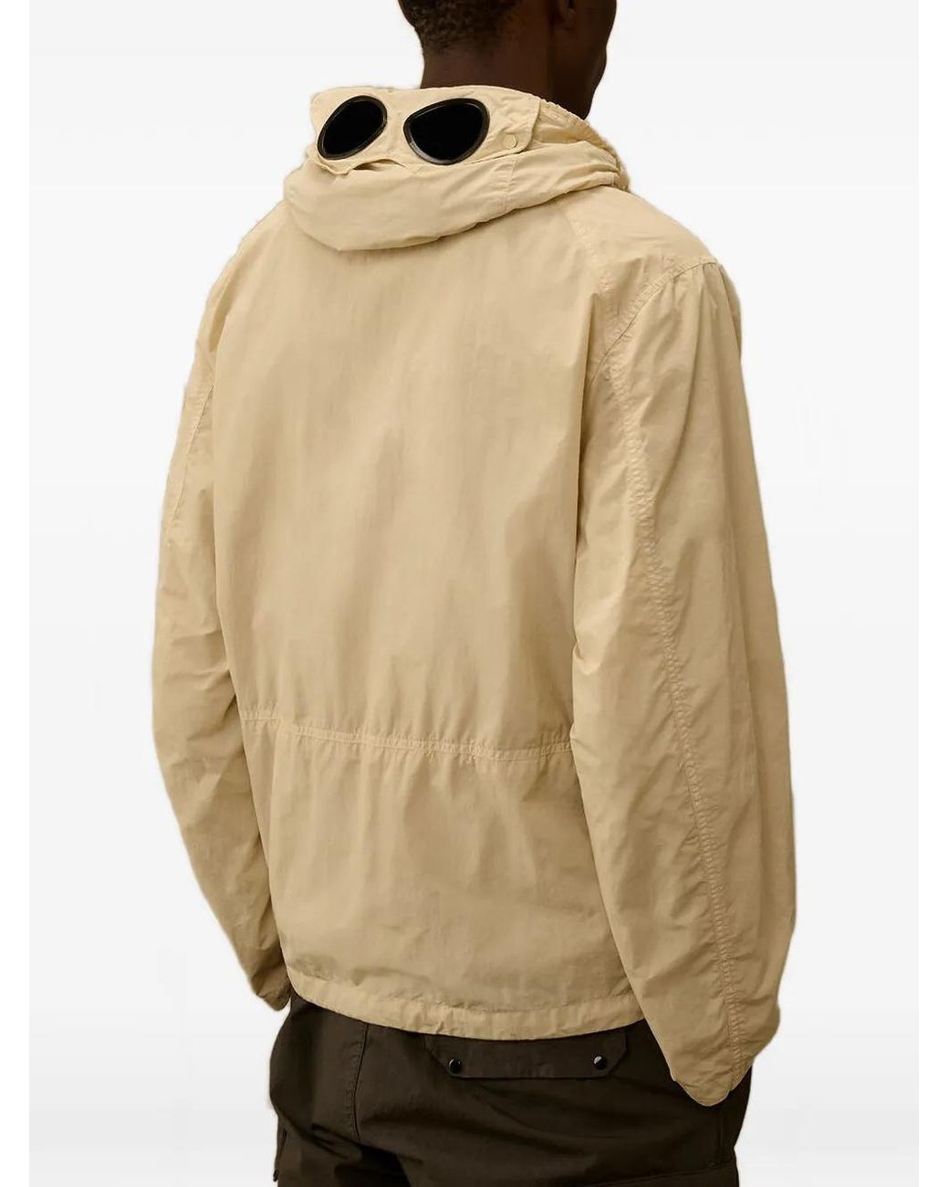 C P Company Natural Goggles Jacket for men