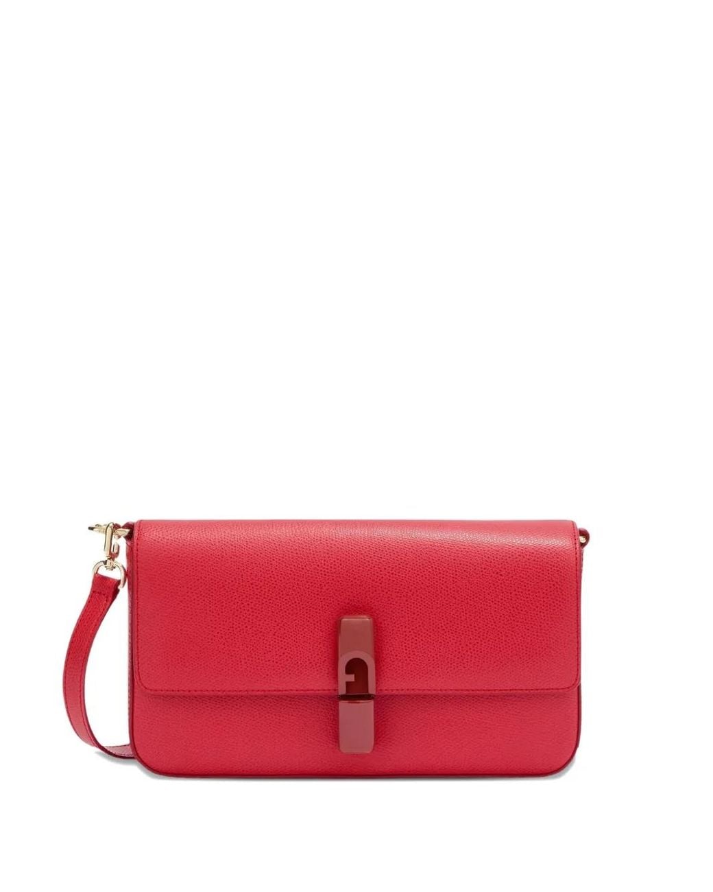 Furla Red Iride Cross Body Bag