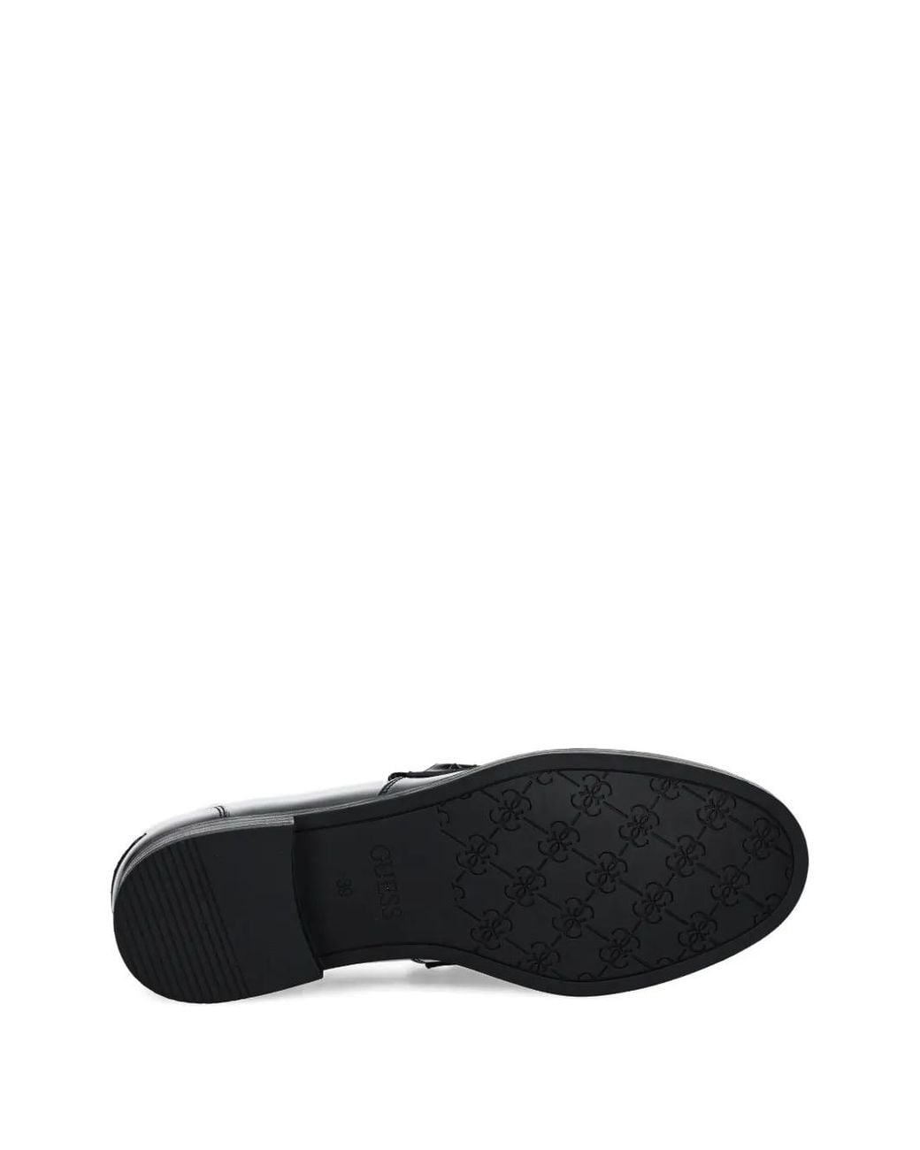 Guess Black Bevalee 4G Logo Mocassins