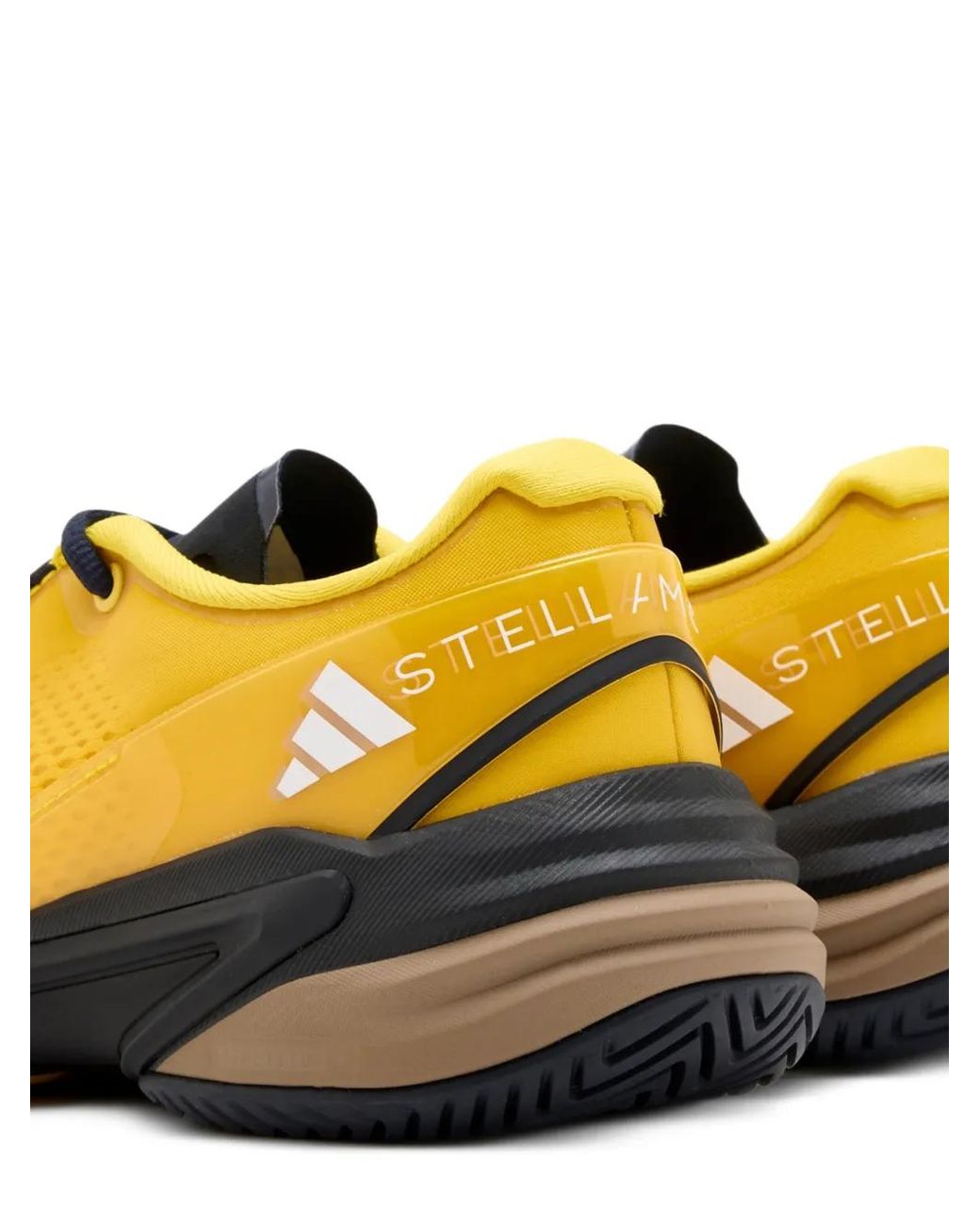 Adidas By Stella McCartney Yellow Barricade Tennis Shoes