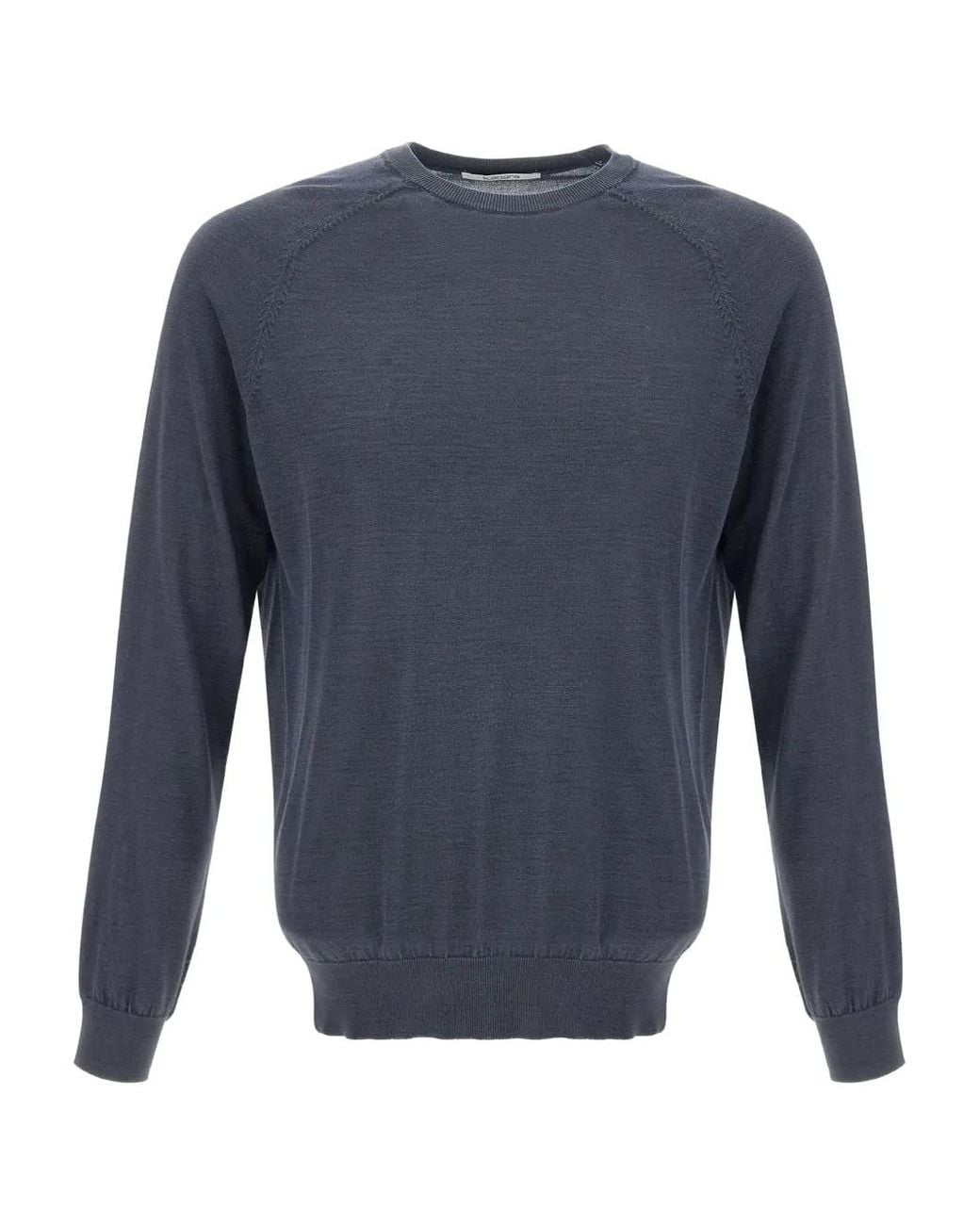 Kangra Blue Crew-Neck Sweater for men