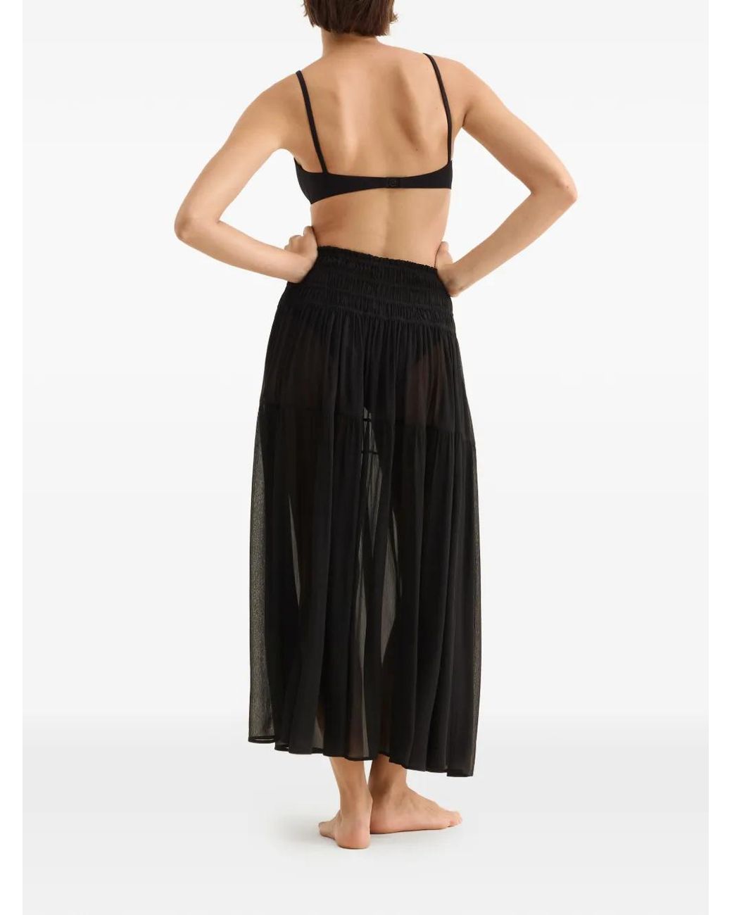 Eres Black Irrésistible Long Skirt