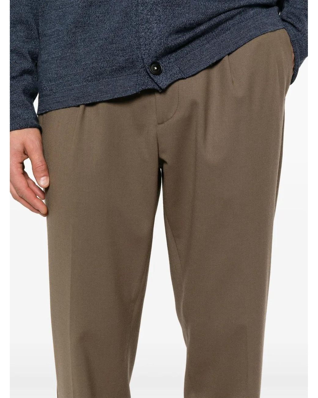 Altea Brown Marvin Trousers for men