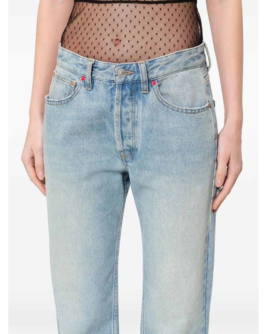 Isabel Marant Daya Regular Jeans in het Blue