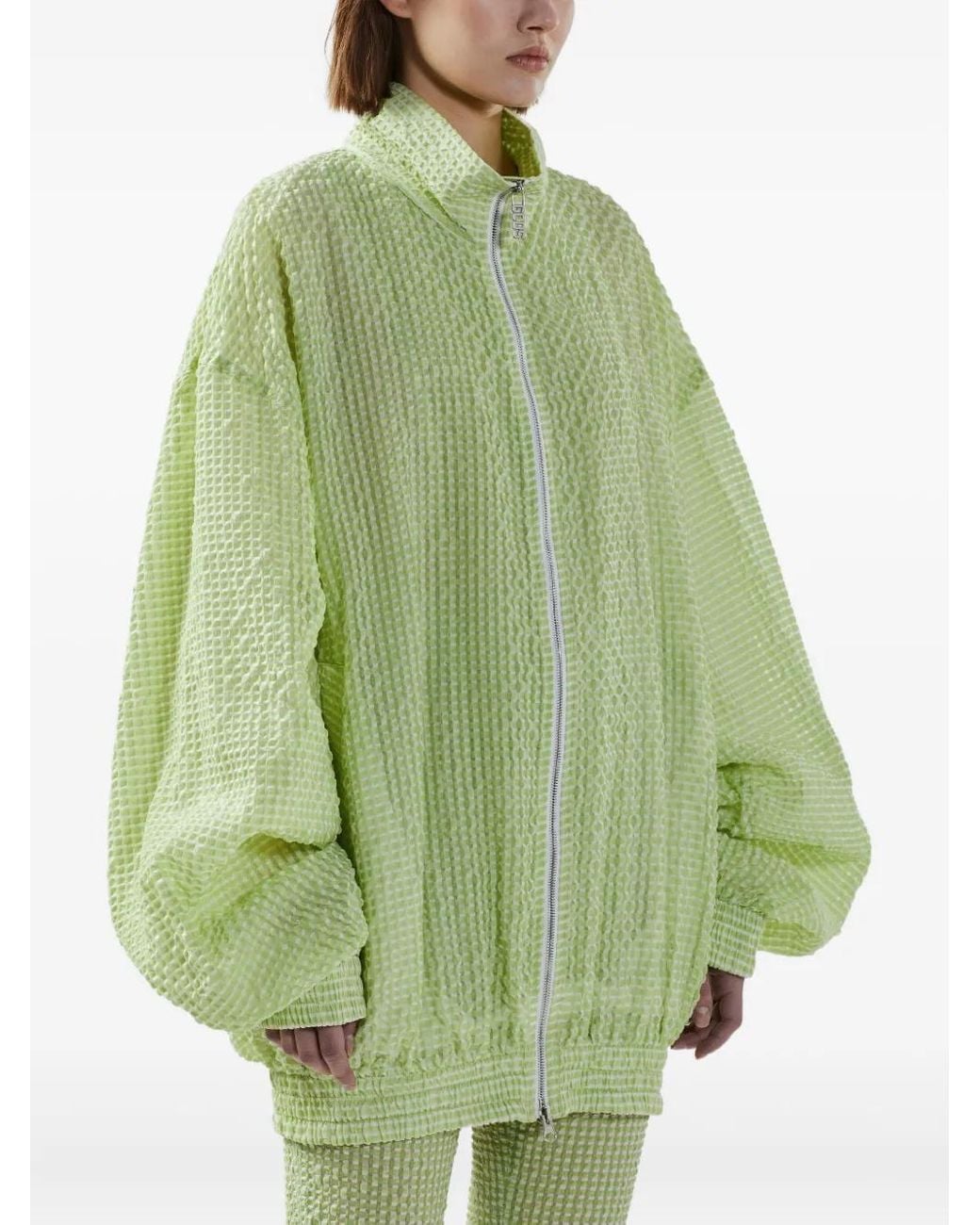 Gcds Green Textured Jacket