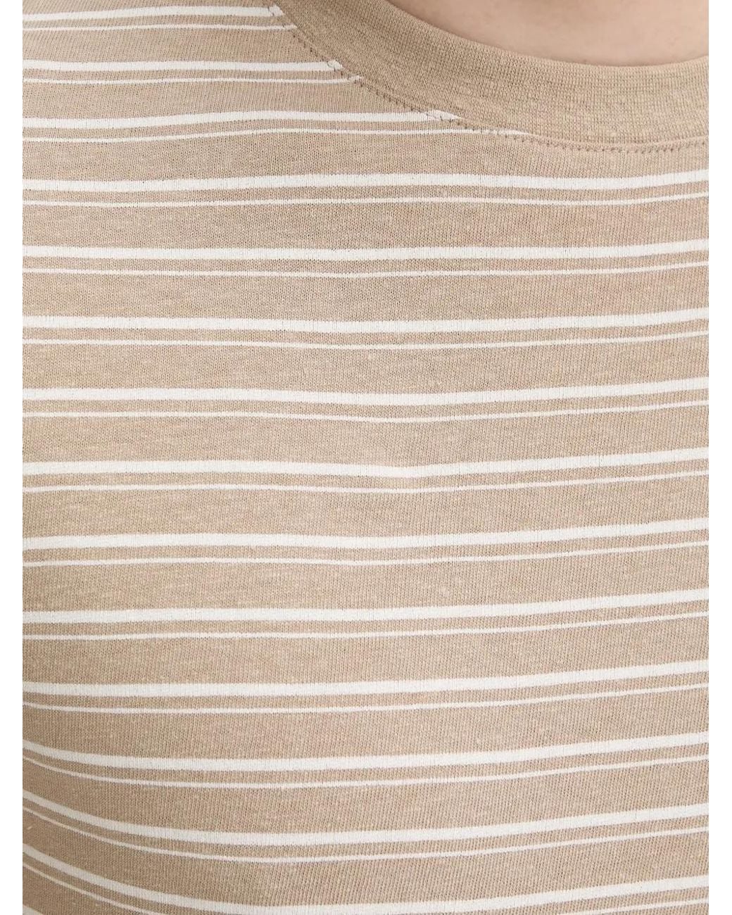 Marc O' Polo Gray Striped T-Shirt for men