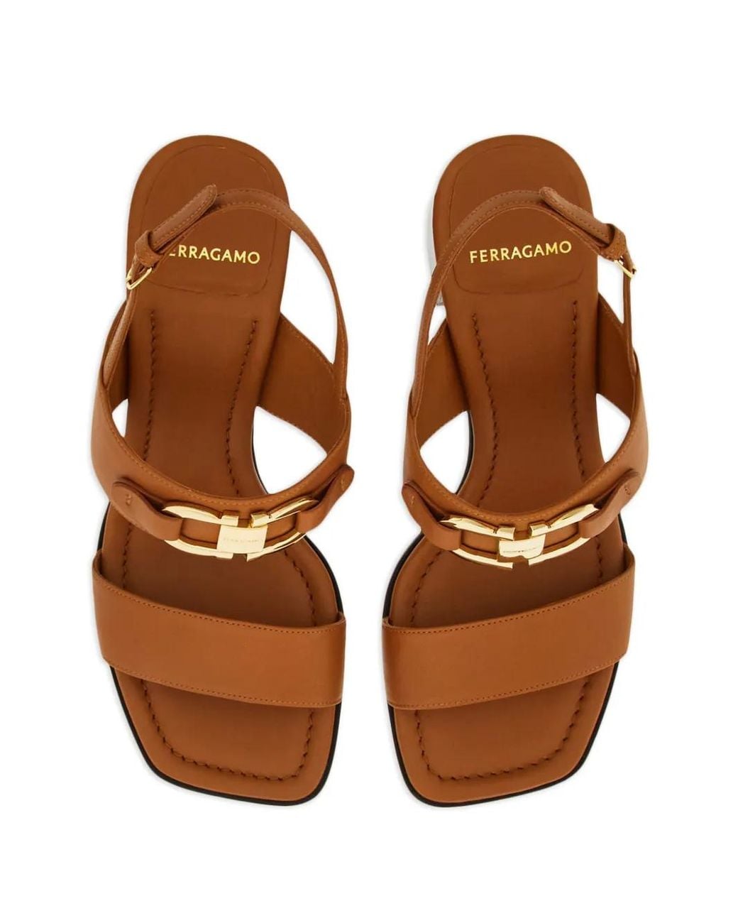 Ferragamo Brown Sandals