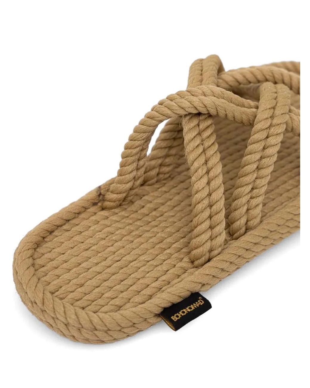 Bohonomad Metallic Bodrum Rope-Detail Braided Espadrilles