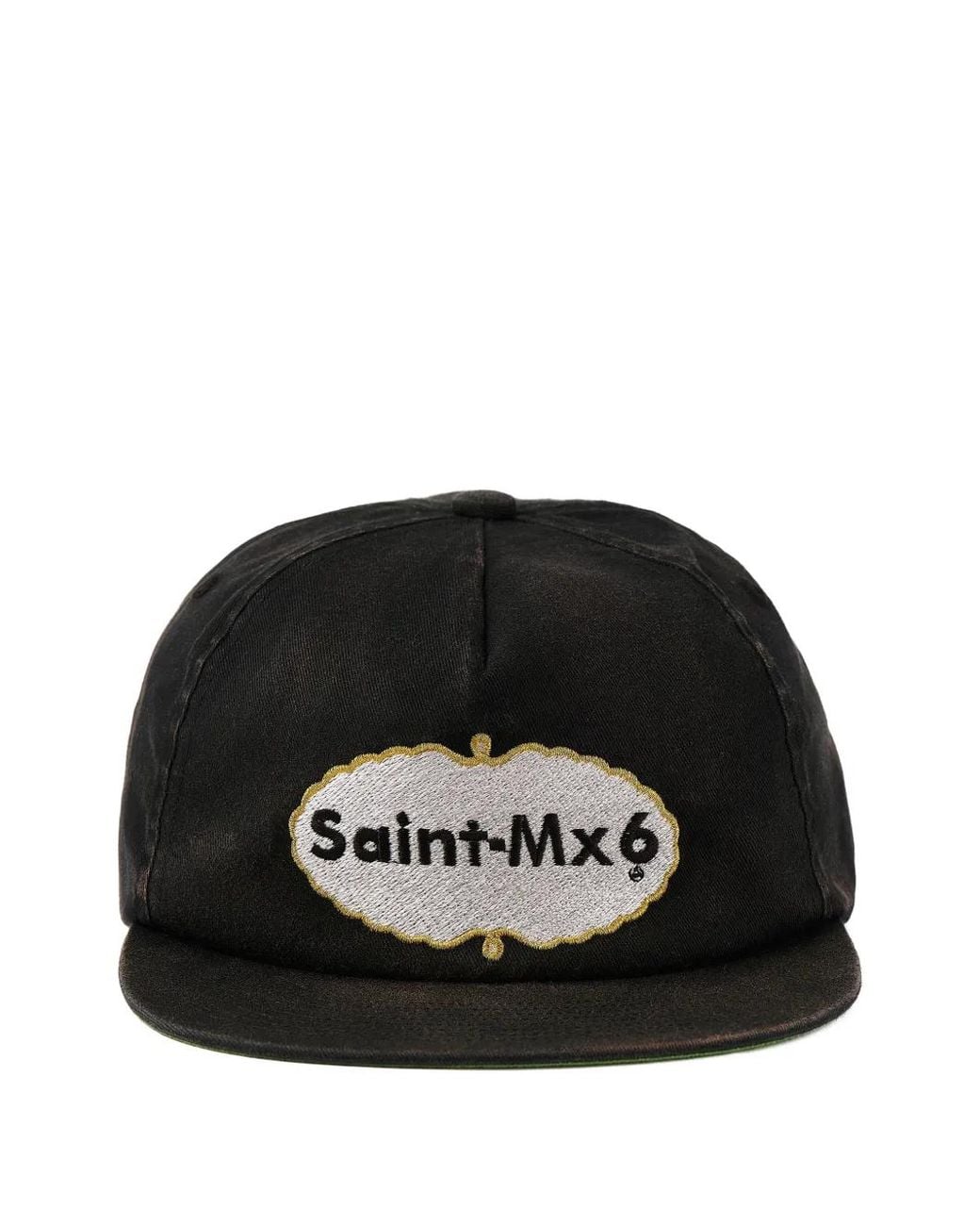 SAINT Mxxxxxx Baseballkappe Mit Logo-Patch in Black für Herren