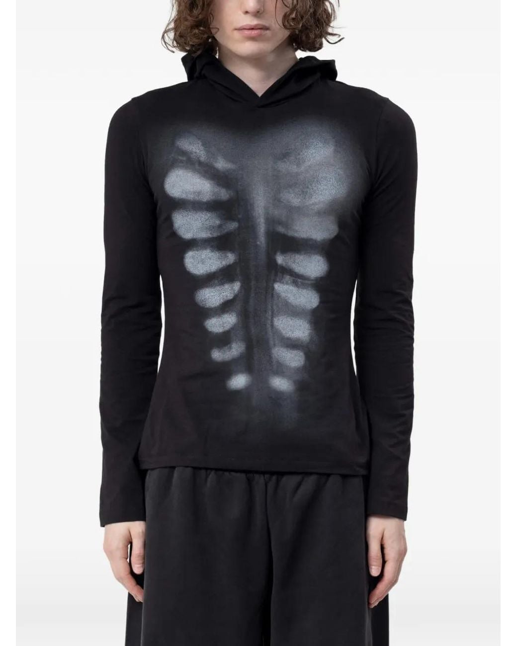 AVAVAV Black Theresa X-Ray Hoodie