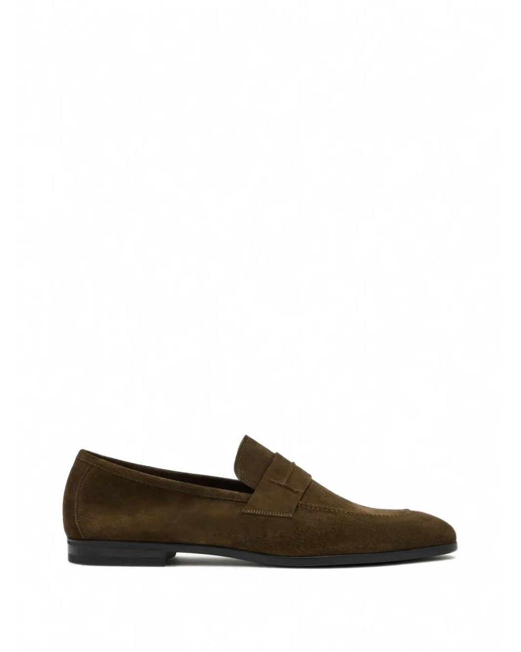 Tom Ford Green Sean Penny Loafers for men