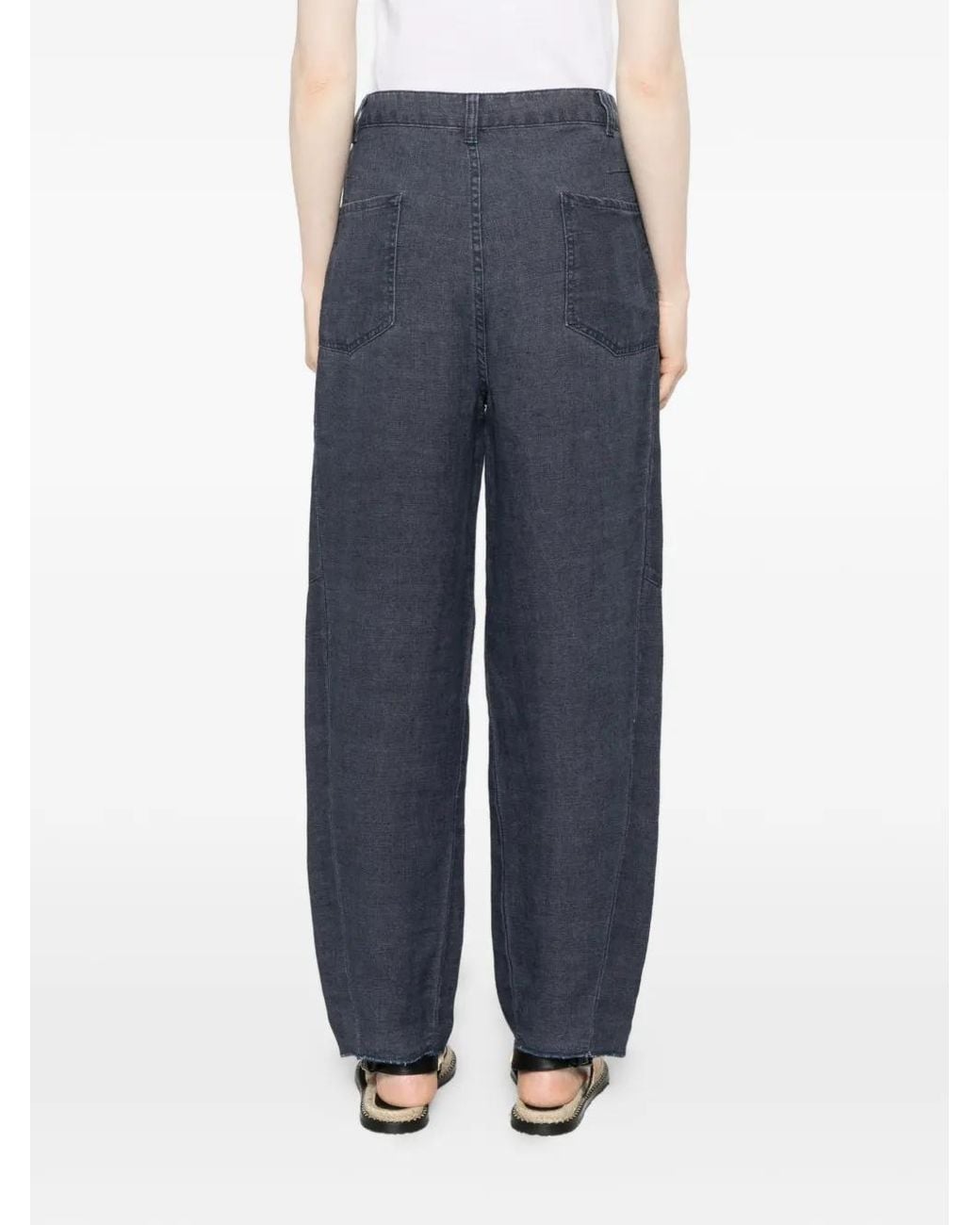 Osklen Blue Five-Pocket Trousers
