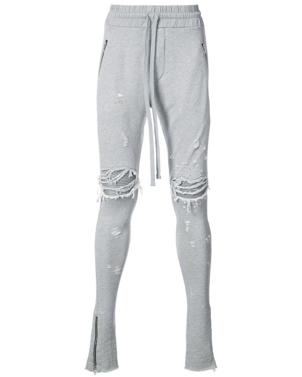 Amiri Mx1 Sweatpants in Gray for Men