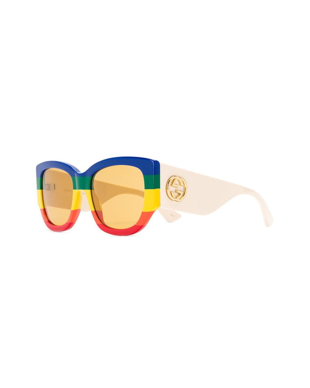 Gucci top multicolor sunglasses