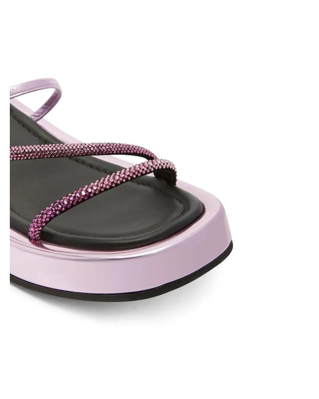 Giuseppe Zanotti Pink Melburne Laces Sandals