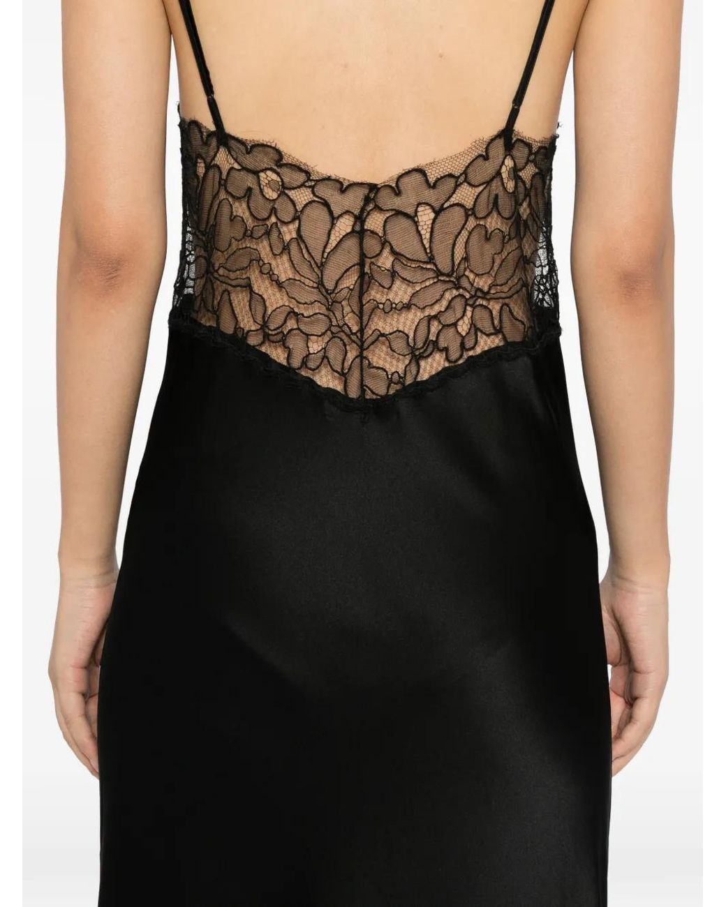 Kiki de Montparnasse Black Amelie Maxi Dress