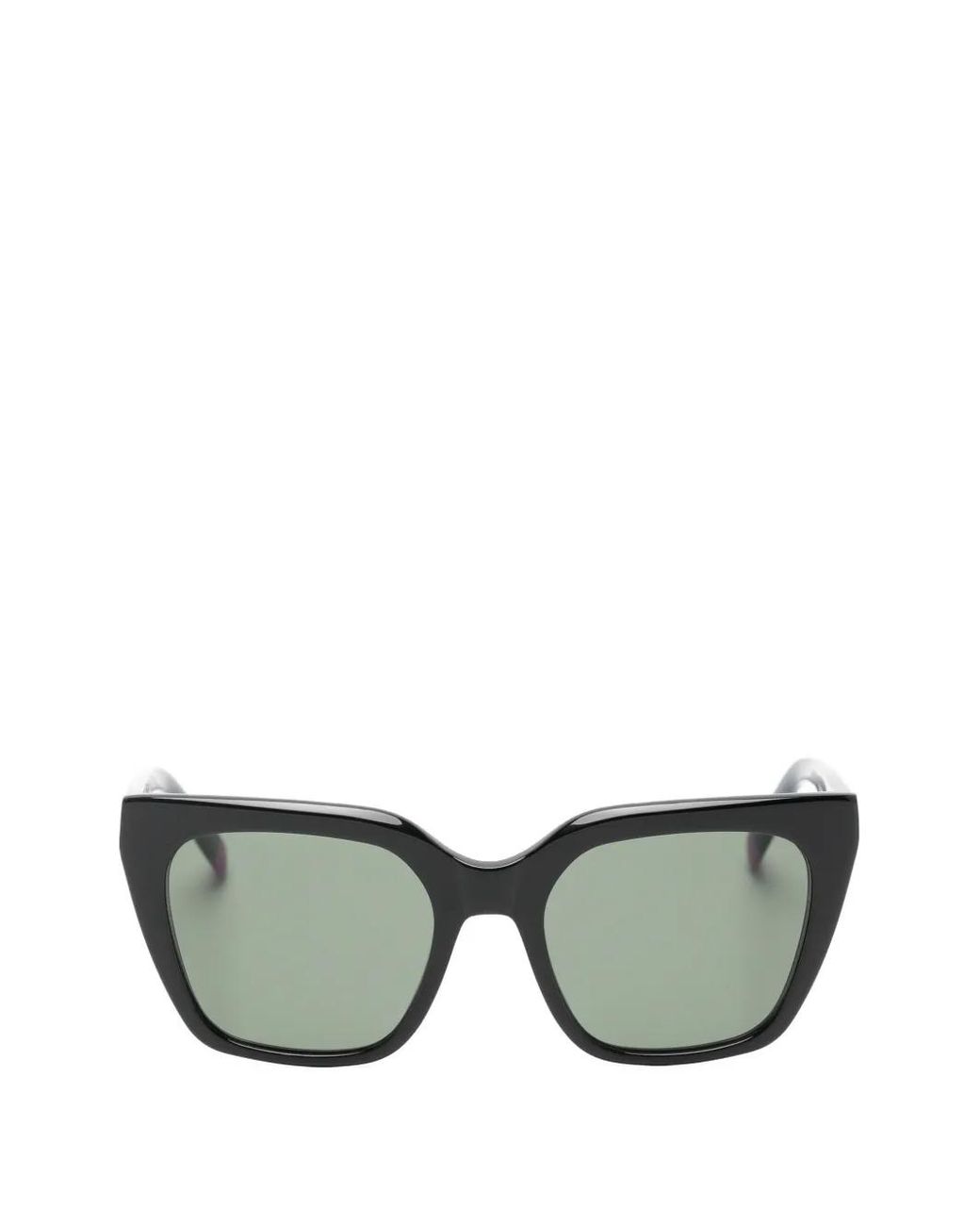 Benetton Green Sora Square-Frame Sunglasses