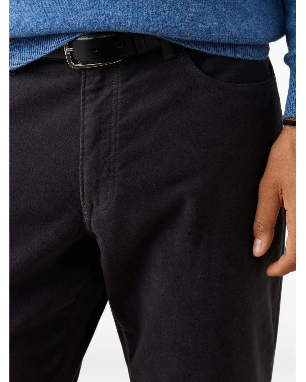 Hackett Trinity Hose Mit Gürtel in Blue für Herren