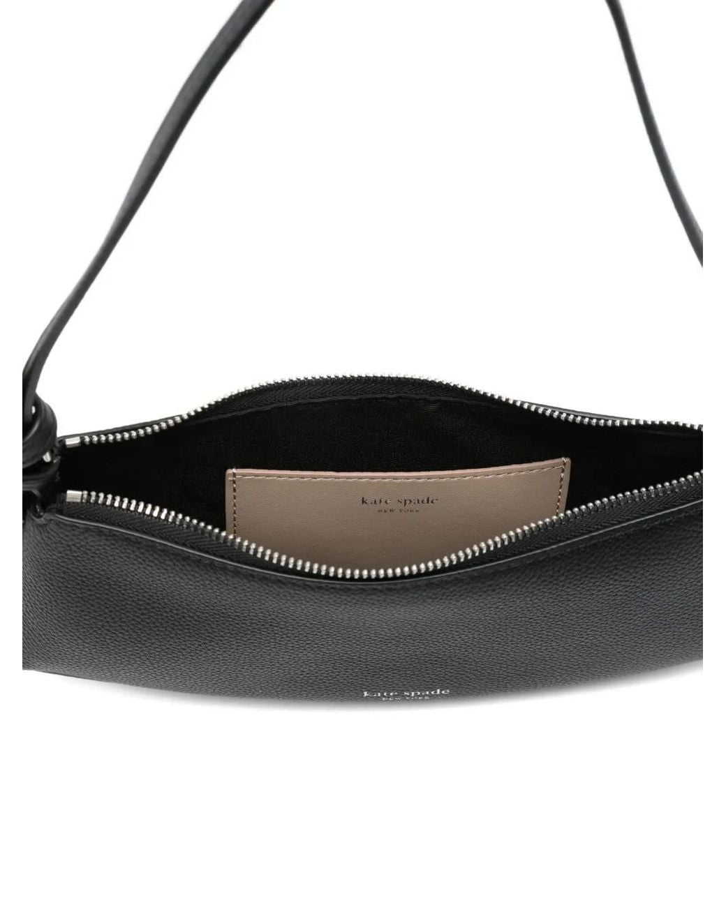 Kate Spade Black Loop Zip Tote Bag