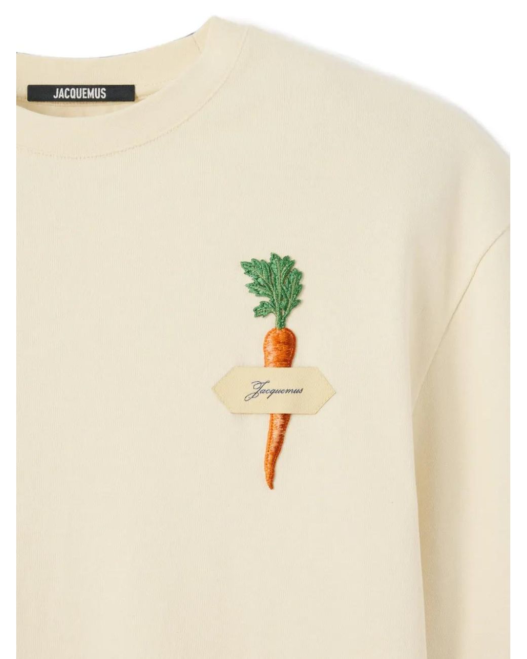 Jacquemus Natural The Carrot T-Shirt for men