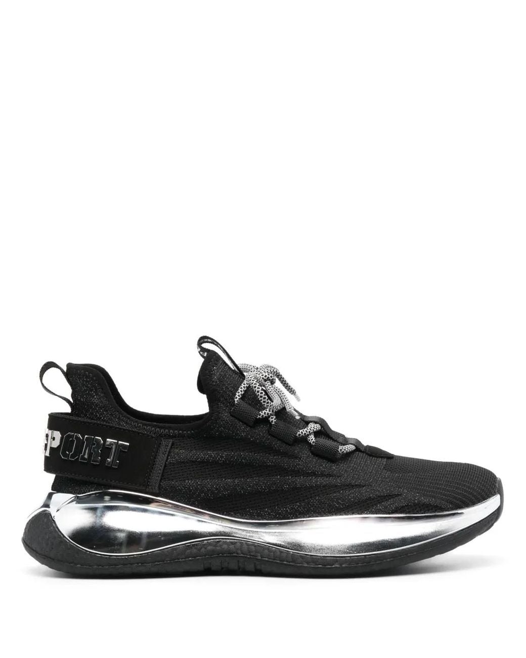 Philipp Plein Black The Iron Tiger Gen.X.02 Sneakers