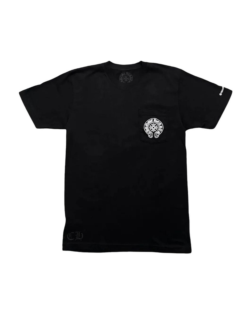 Chrome Hearts Horseshoe-Logo Pocket T-Shirt in Black for Men | Lyst UK