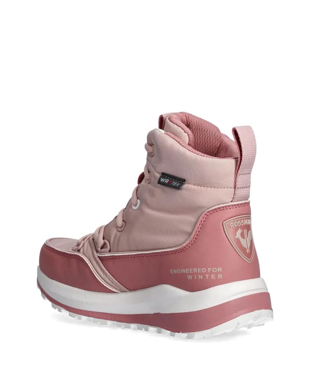 Rossignol Pink Panelled Ankle Boots