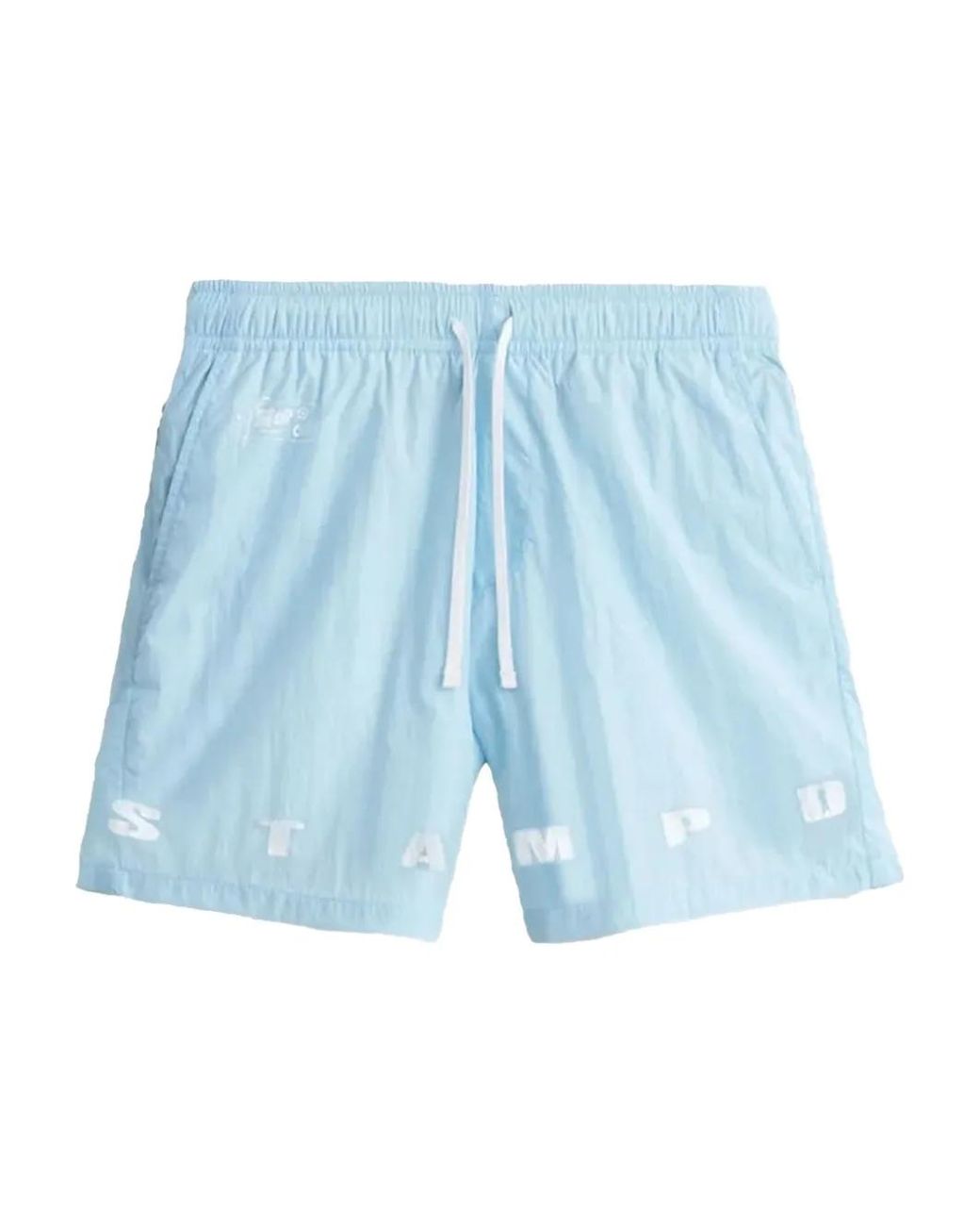 Stampd Blue Ocean Sky Transit Shorts for men