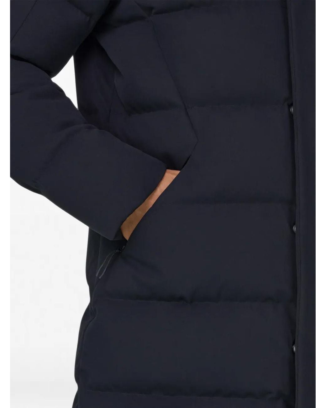 Boggi Blue Parka Goose Down B Tech for men