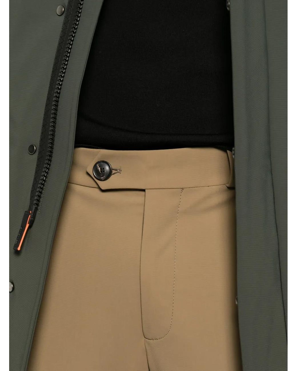 Rrd Natural Button-Fastening Slim-Fit Trousers for men