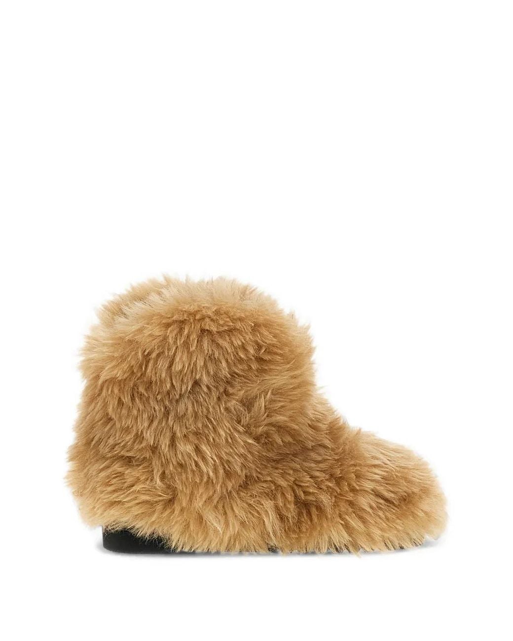 Stand Studio Natural Maisie Faux-Fur Ankle Boots
