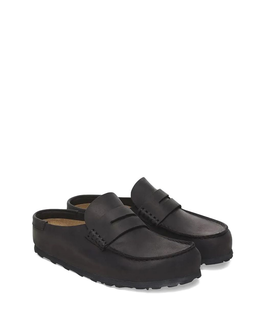 Birkenstock Black Naples Clogs for men