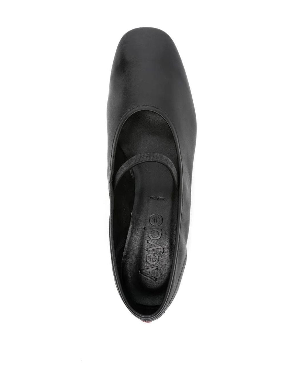 Aeyde Black Pippa Ballerinas