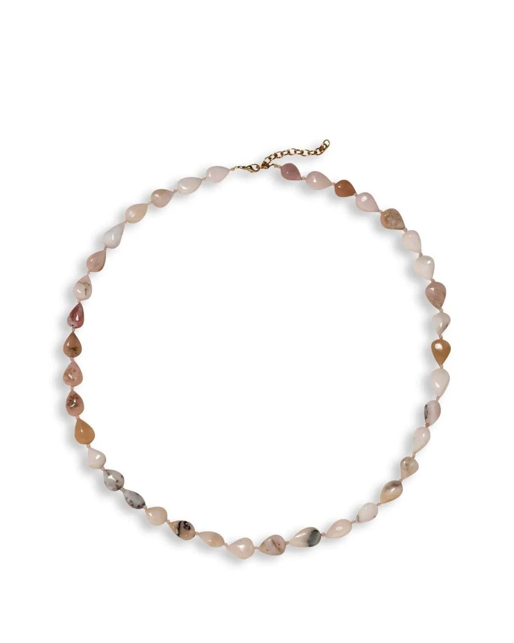 Jennifer Behr Natural Opal Plated Necklace